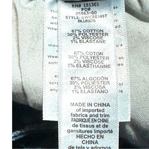 💥HP💥NWT Good American Distressed Knee Good Waist Crop Jeans. 👖 SIZE 0/25 - Picture 12 of 16